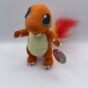 Vintage Pokemon Charmander Plush 9.5’’ Nintendo Play By Play 1999